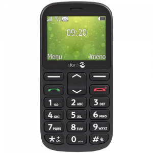 DORO 1360 Dual sim Black 2.4 0.08 Mpix