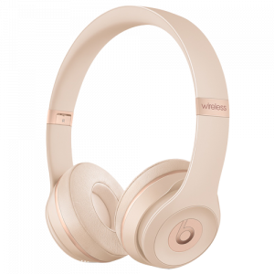 DR.DRE Beats Solo3 Wireless On-Ear Headphones - Matte Gold MR3Y2ZM/A