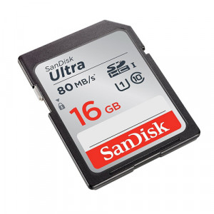 SanDisk SDHC 16GB Micro 80MB/s Ultra Android  Class 10 UHS-I 67013