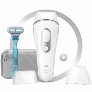 BRAUN Epilator IPL PL3121 WHT/SILV BOX 504866