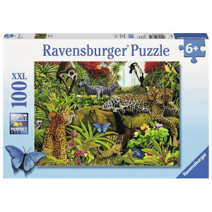 RAVENSBURGER puzzle (slagalice) - druzina iz dzungle RA10781