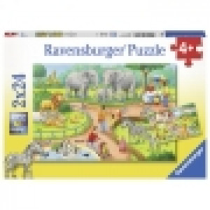 Ravensburger puzzle (slagalice)-  dan u Zoo vrtu RA07813