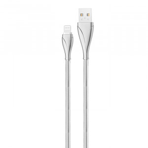 LDNIO Lightning Apple USB Cable, 1m, Gray
