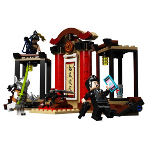Lego Overwatch Hanzo vs Genji