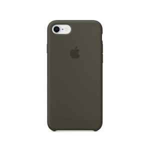 APPLE iPhone 8/7 Silicone Case - Dark Olive 