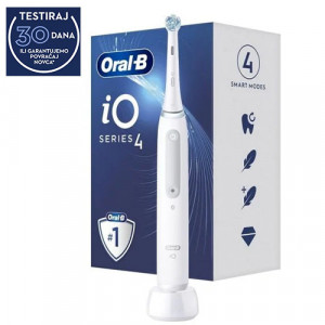 ORAL-B IO SERIES 4 ELEKTRIČNA ČETKICA ZA ZUBE WHITE 500578