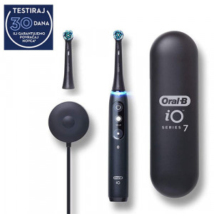 ORAL-B POC IO 7 ELEKTRIČNA ČETKICA ZA ZUBE BLACK 500551