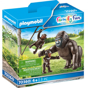 PLAYMOBIL Family Fun Gorila sa bebama 70360 23909