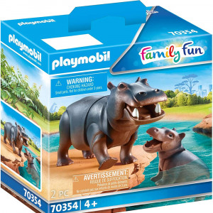 PLAYMOBIL Family Fun Hippo 70354 23903