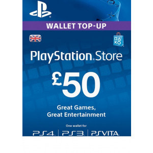 Playstation Network PSN Card 50GBP