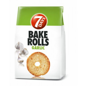 HLEB BAKEROLLS GARLIC 160G