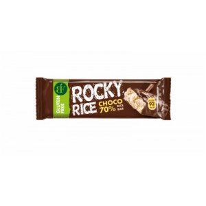 BAR CHOCO 70% CRNA COKOLADA ROCKY RICE 1