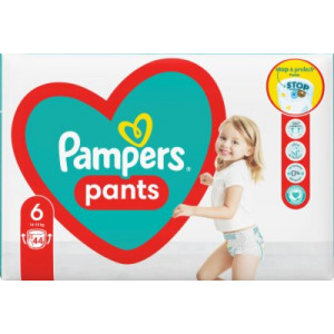 PAMPERS Jumbo Pack Extra Large Pants pelene za bebe, Veličina 6, 44 kom