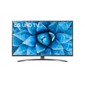 LG 55UN74003LB LED TV 55 Ultra HD, WebOS ThinQ AI, Iron Gray, Crescent stand, Magic remote