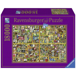 RAVENSBURGER Puzzle (slagalice)- Colin Thompson , Polica za knjige RA17825