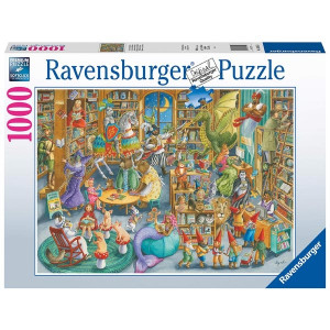 Ravensburger puzzle (slagalice)- Ponoc u biblioteci RA16455
