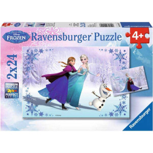 RAVENSBURGER puzzle - Frozen klizaju RA09115