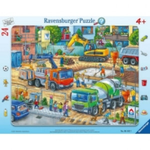 Ravensburger puzzle (slagalice) - Dešavanje na gradilištu RA05142