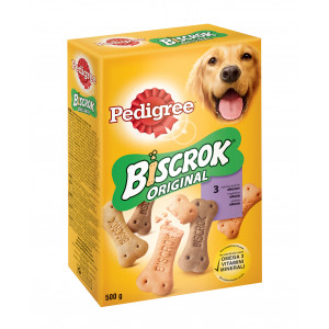 PEDIGREE hrana za pse, Biscrok 500g 520144