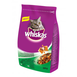 WHISKAS hrana za mačku, briketi, jagnjetina 300g 520208