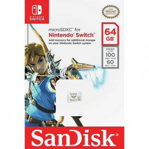 SanDisk Memorijska kartica microSDXC za Nintendo Switch 64GB