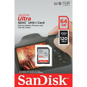 SANDISK memorijska kartica SDHC 64GB