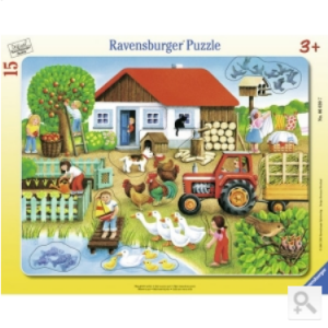 RAVENSBURGER puzzle (slagalice) - Šta gde staviti RA06020