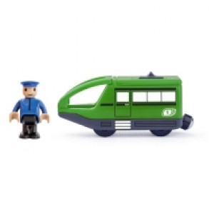 Moderna lokomitiva za električni voz zelene boje 91907