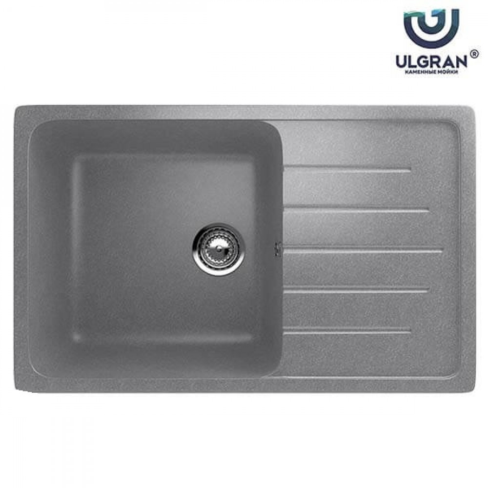 Granitna sudopera usadna kvadratna – ULGRAN – U-400 -342 grafit