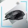 LOGITECH G502 X Gaming Mouse, USB, Black