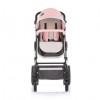 CHIPOLINO Kolica za bebe sa autosedištem TERRA pink rose 710093