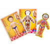 WOODY puzzle human body 90324