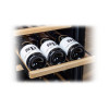 CASO Rashladna vitrina za vina WineComfort 24 B644, crna 