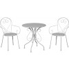 GREEN BAY Baštenski set MOKA beli sto i 2 stolice