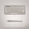 LOGITECH K380 Multi-Device Bluetooth Keyboard, Sand