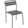 GREEN BAY Baštenska stolica CADIZ metalna tamno siva 055676