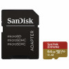 SANDISK memorijska kartica + adapter SDXC 64GB SDSQXA2-064G-GN6AA