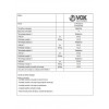 VOX Elekrični šporet CTR6355WQ 