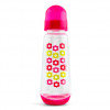 ELFI plastična flašica sa silikonskom cuclom 250ml RK02 - roze