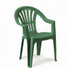 GREEN BAY Baštenska stolica KONA plastična zelena 041833