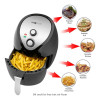 CLATRONIC Friteza dry fry FR 3699 1400w  3,6