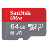 SANDISK memorijska kartica + adapter SDHC 64GB SDSQUAR-064G-GN6IA