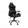 WHITE SHARK INDIANAPOLIS BlackT, RGB Gaming Chair 