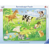 RAVENSBURGER puzzle - životinje na travi RA06119
