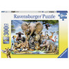 RAVENSBURGER puzzle (slagalice) - Afrički prijatelji RA13075