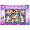 RAVENSBURGER puzzle (slagalice) - Diznijeve princeze na okupu RA13108