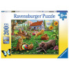 RAVENSBURGER puzzle (slagalice) - Igranje u dvorištu RA12828