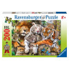 RAVENSBURGER puzzle (slagalice) - Velike mačke dremaju RA12721