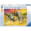 RAVENSBURGER puzzle (slagalice) - afrička družina RA14724