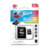 KINGSTON Silicon Power microSD 32GB Class 10 40MB/s SP032GBSTH010V10SP + adapter